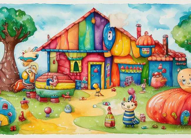 水彩 儿童画；水彩儿童画图片