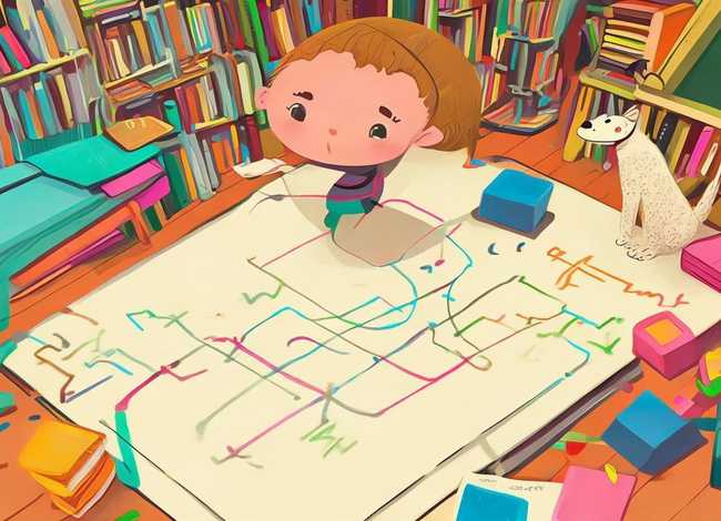 数学家的故事儿童画 - 数学家的故事怎么画？