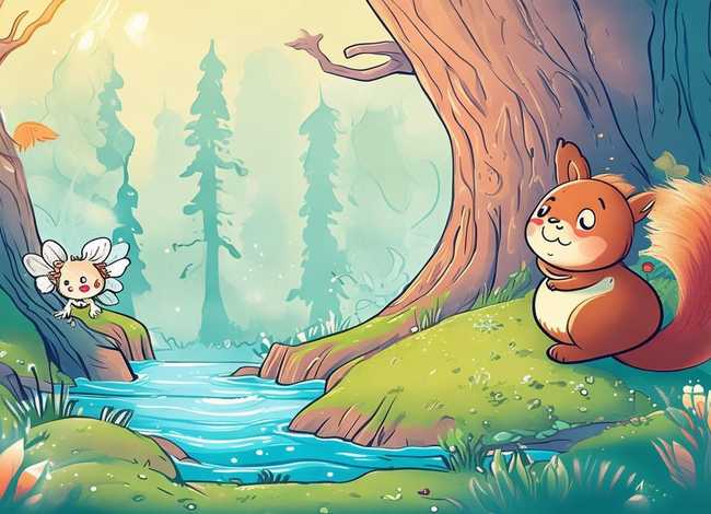 画简单童话故事，童话故事简单绘画