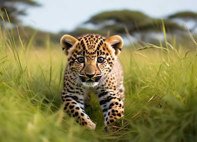 豹孩图片 豹宝宝图片