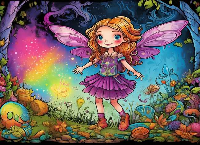 童话故事绘画作品（童话故事绘画作品二年级连环画）