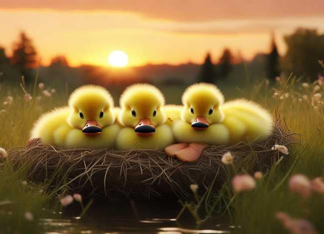 三只小鸭子儿童故事 三只小鸭子的故事 睡前小故事