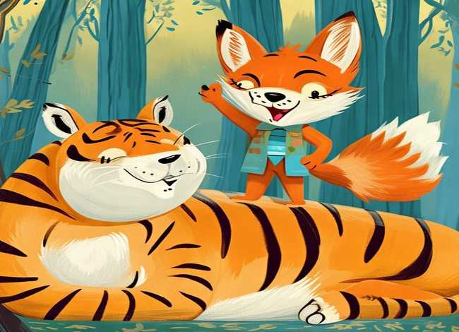 狐假虎威寓言故事儿童版；寓言故事狐假虎威完整版