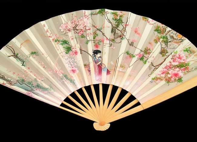 团扇古风儿童绘画教程（简单又漂亮的团扇画古风）