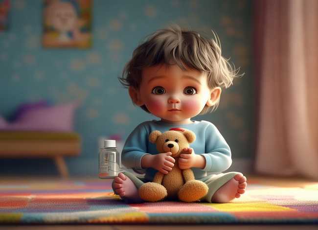 播放小孩感冒药水（播放小孩感冒药水视频）