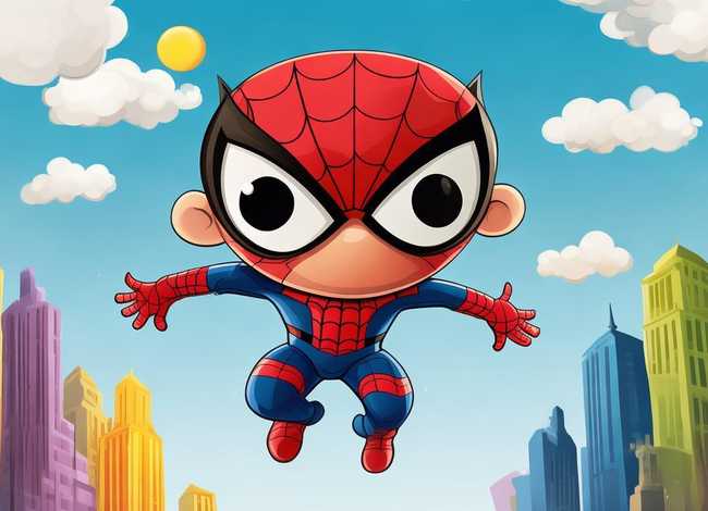 幼儿故事蜘蛛侠；幼儿故事蜘蛛侠图片