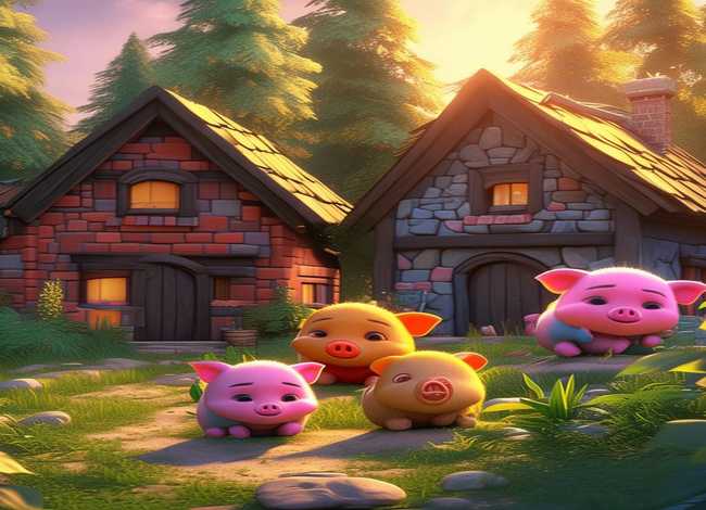 三只小猪儿童睡前故事文字版（三只小猪的故事 睡前故事文字版）