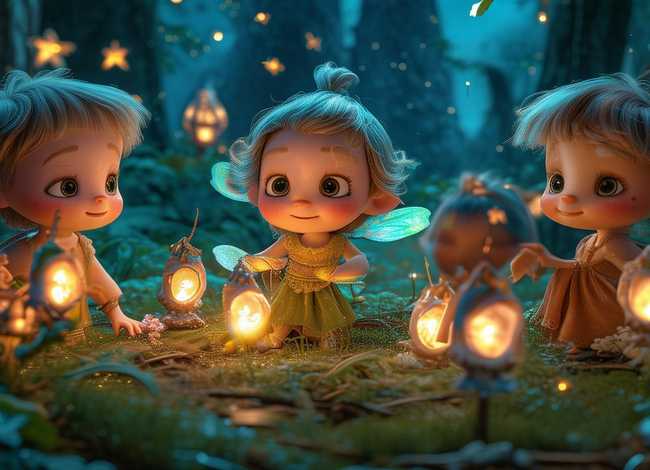 灵灵儿童故事、小精灵幼儿故事