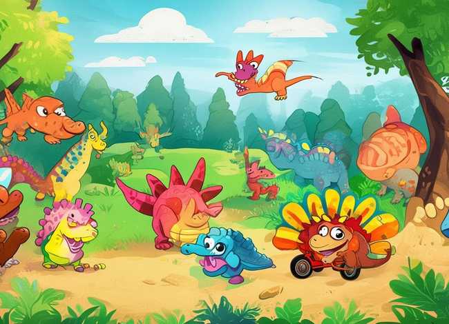 恐龙少儿故事、恐龙少儿故事大全