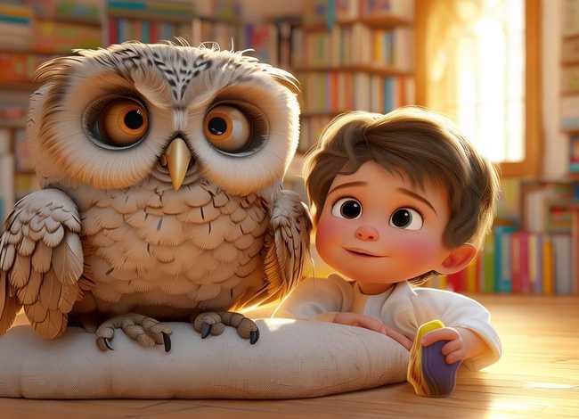 猫头鹰的儿童故事（猫头鹰的故事幼儿）