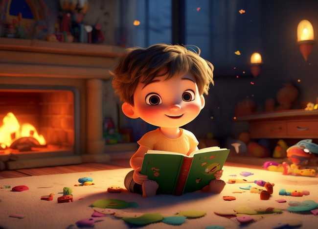 讲故事儿童简单的、讲故事简单版