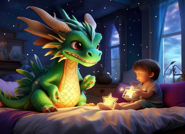 龙的故事儿童睡前故事 睡前小故事龙的故事