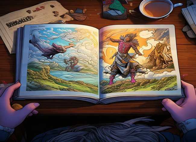 英语神话故事连环画 英语神话故事连环画4～6年级