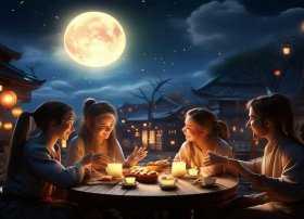 中秋节来的故事，中秋节来源的故事50字