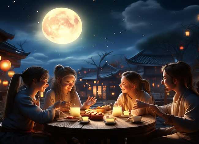 中秋节来的故事，中秋节来源的故事50字