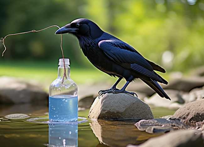 乌鸦喝水儿童故事300字、乌鸦喝水小故事30字