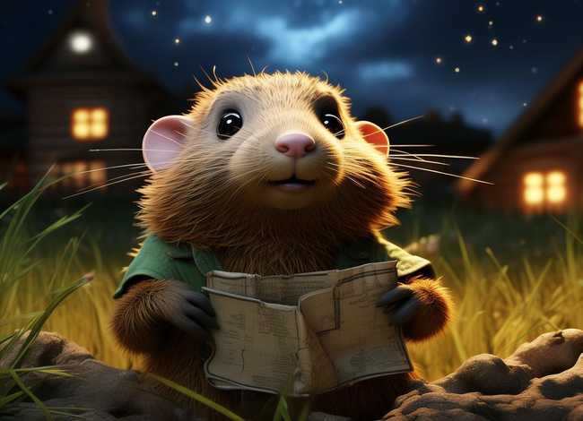 0岁故事大全 睡前故事，0岁故事大全 睡前故事小鼹鼠进城