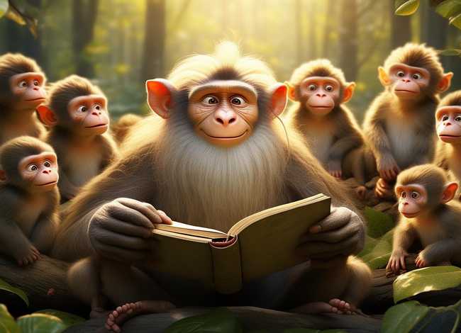 听小猴子的故事（听小猴子的故事视频）