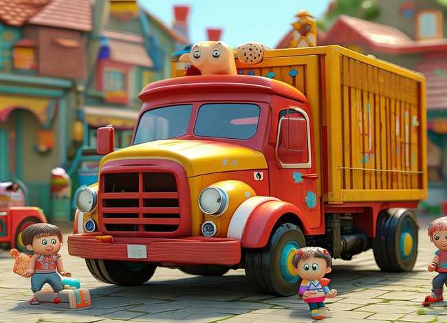 有关货车的儿童故事;大货车的故事幼儿故事 有声 有关货车的儿童故事;大货车的故事幼儿故事 有声