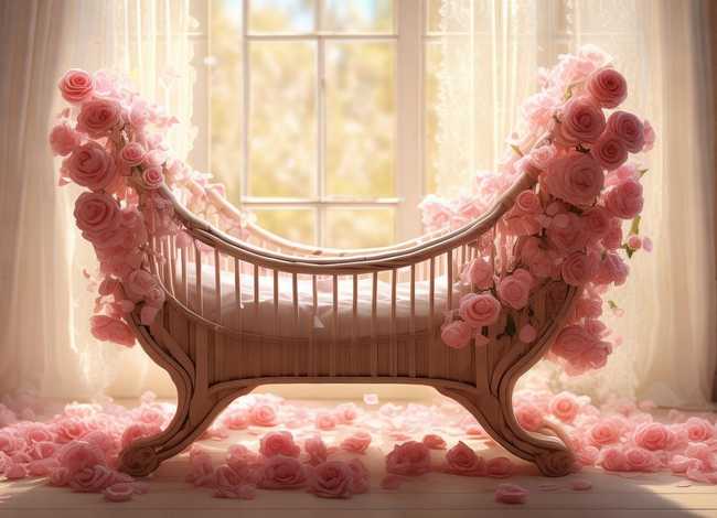 玫瑰的故事婴儿 - 玫瑰的故事婴儿摇篮