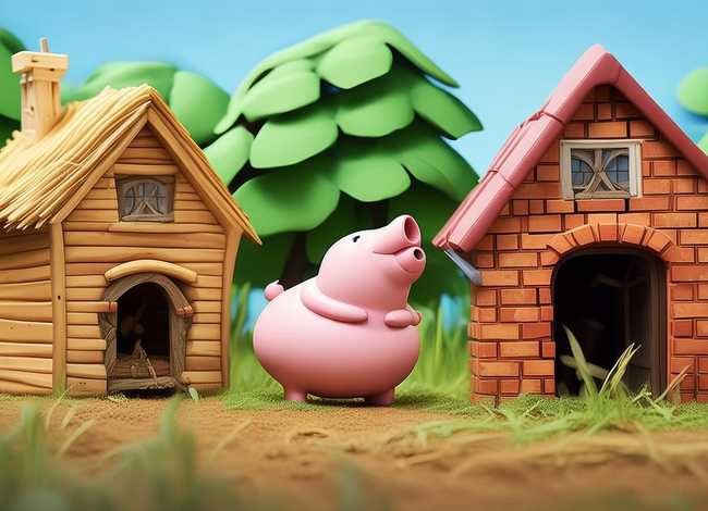 三只小猪儿童故事动画片 - 三只小猪动画片 三只小猪的故事