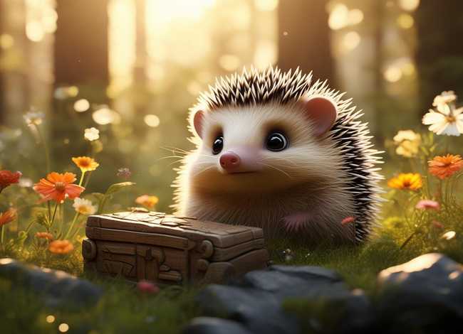 儿童故事小刺猬去哪了，小刺猬去了哪里？做了哪些事情？