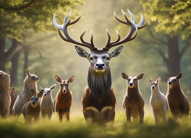 老师 故事 - 公平的梅花鹿老师故事