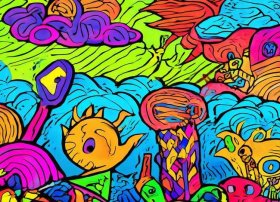 线描画儿童画范画、线描画儿童画范画图片