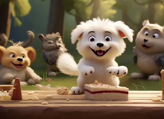 儿童故事不懂礼貌的小动物，不懂礼貌的小狗故事