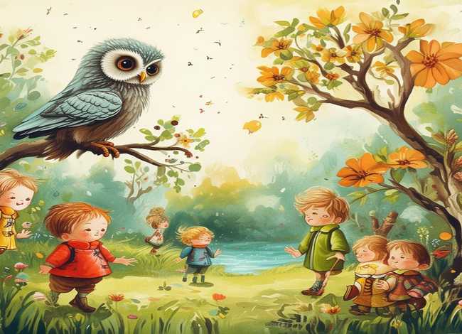 寓言故事幼儿画（幼儿寓言故事主题画）