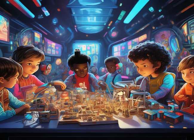 电子版的劳动故事儿童，劳动电子版小报