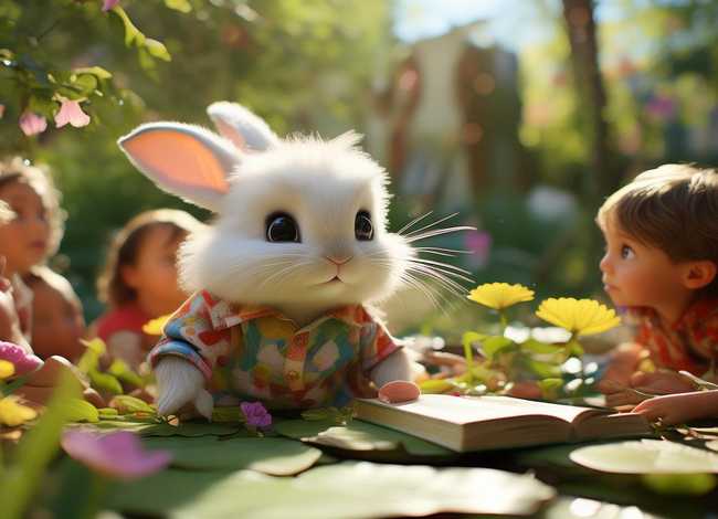 儿童故事小兔子乖乖3-6岁，幼儿故事小兔子乖乖
