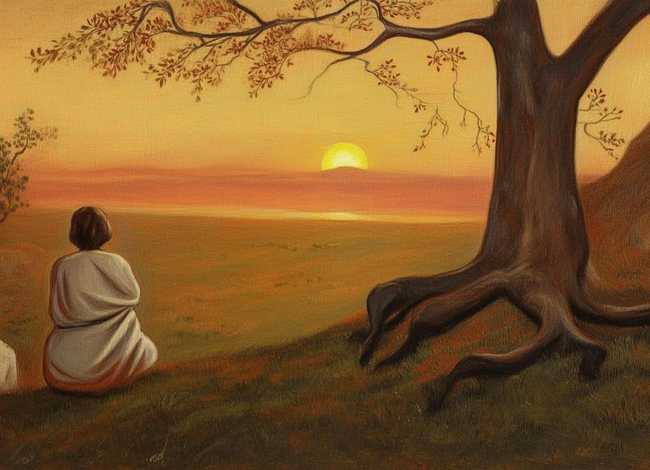 哲理故事插图绘画（哲理故事插图绘画图片）