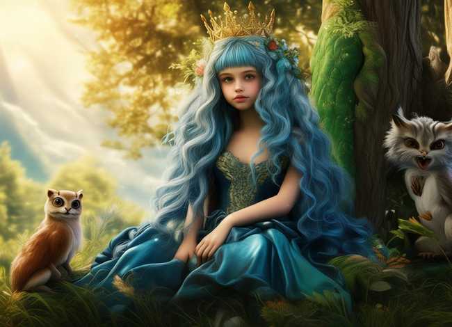 儿童故事长发公主的故事（少儿故事长发公主）