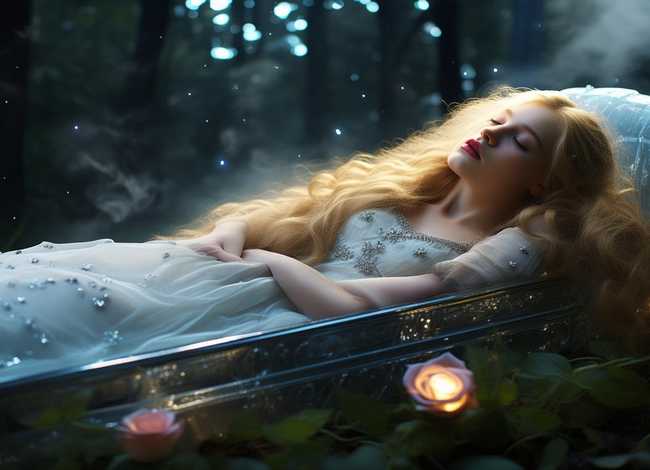 少儿故事睡美人；少儿故事睡美人读后感