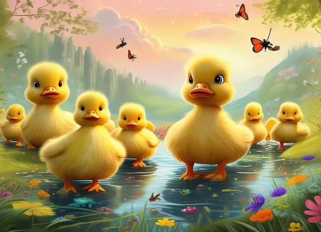 关于小鸭子的儿童故事；关于小鸭子幼儿故事大全
