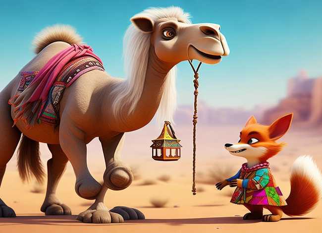 儿童故事狐狸和骆驼 骆驼和狐狸的故事告诉我们