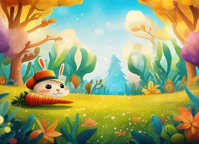 儿童图画故事素材图片 - 儿童图画绘本图片
