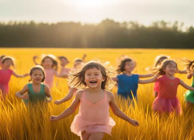 儿童获奖舞蹈一等奖视频金色稻田简单；幼儿舞蹈《金色童年》