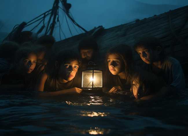 沉船的儿童讲故事 - 沉船的故事等相关视频