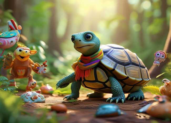 用乌龟编一个有趣的故事 用乌龟编一个有趣的故事作文