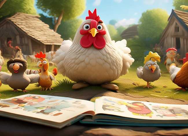 关于鸡的故事儿童读物，关于鸡的故事幼儿