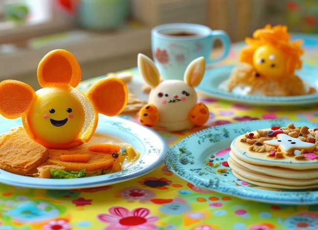 儿童可爱早餐 儿童可爱早餐文案