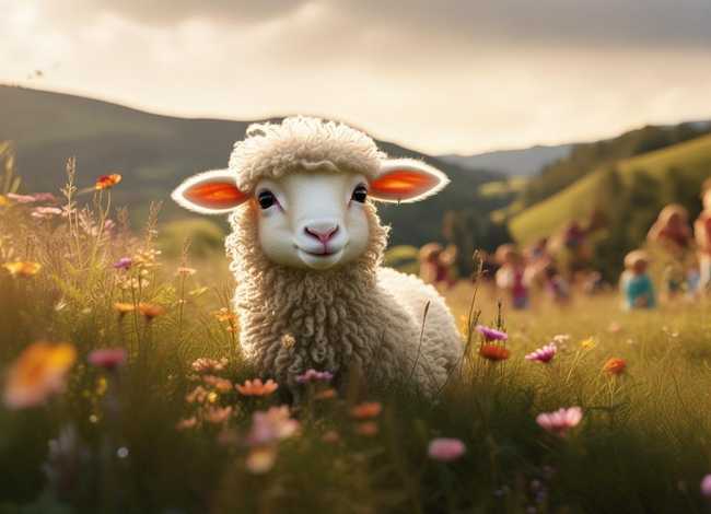 儿童故事小羊完整版、小羊故事文字版