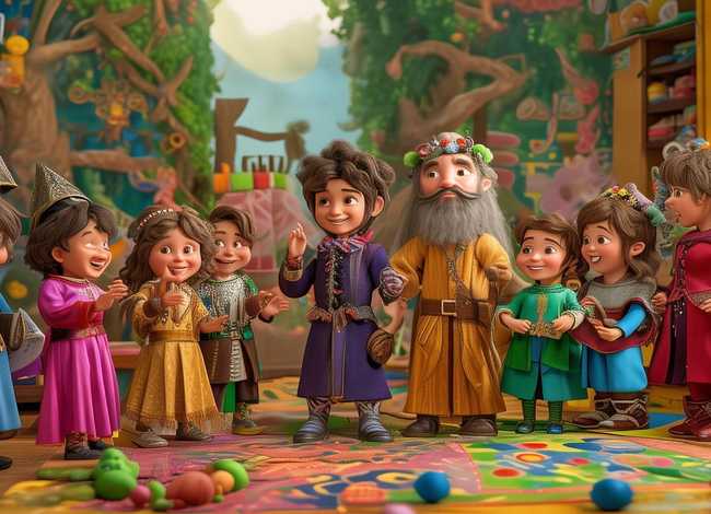 儿童故事角色扮演人数 - 10人幼儿角色扮演故事