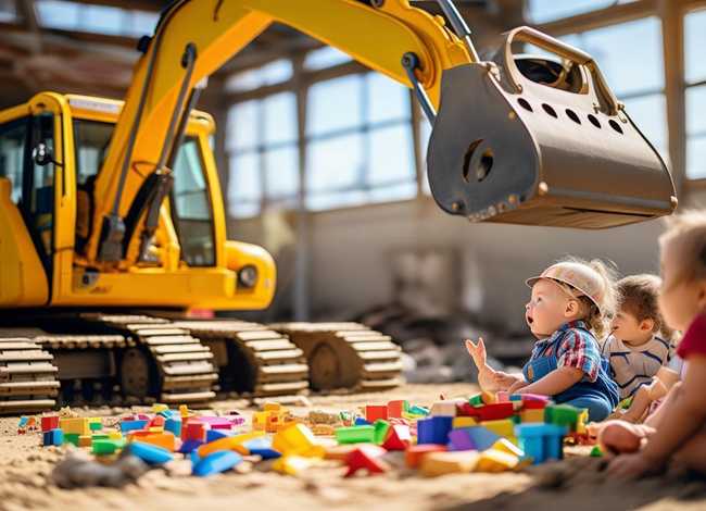 挖掘机幼儿故事 幼儿讲故事简短挖掘机故事