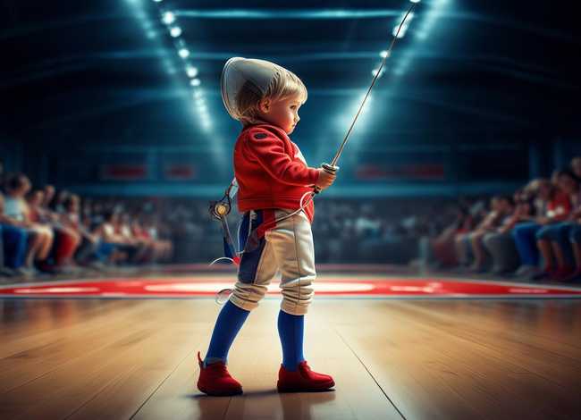 孩子击剑比赛故事（孩子击剑比赛故事简短）