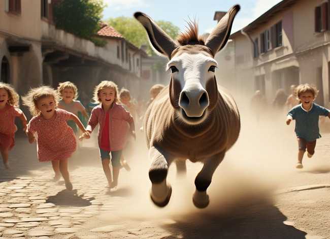 与驴有关的儿童故事；和驴有关的搞笑故事