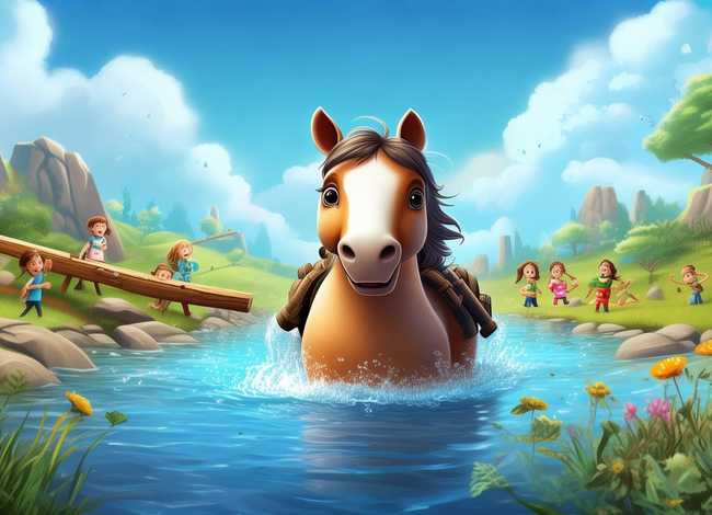 儿童故事小马过河教案 - 幼儿故事小马过河教案