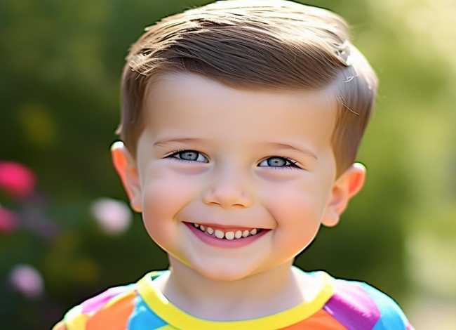 男生发型小孩子经典 小男孩子的发型